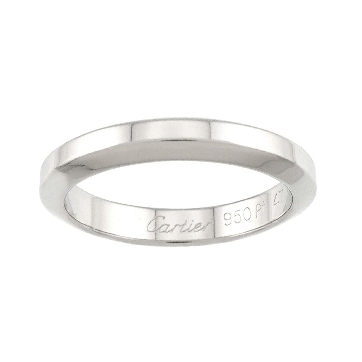 カルティエ Cartier デクラレーション #47 リング Pt プラチナ 指輪