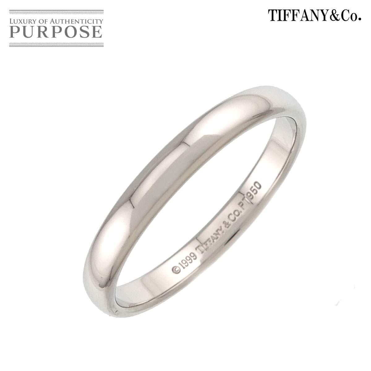 ティファニー TIFFANY&Co. フォーエバー 21.5号 リング 幅3mm Pt