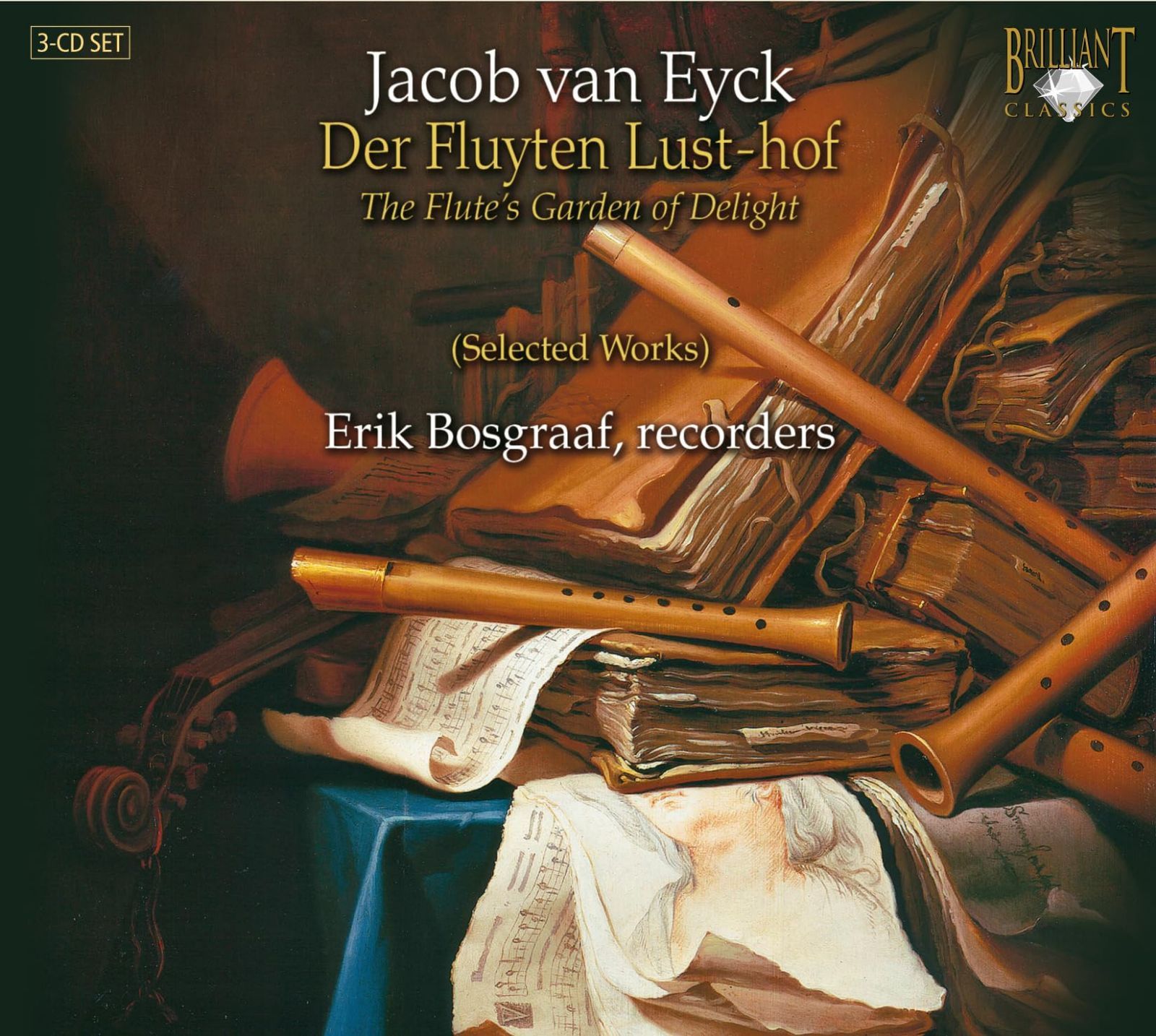 【CD】Van Eyck: The Flute's Garden of Delight - ヤコブ・ファン・エイク:笛の楽園(3枚組)