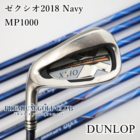 【中古】[B-ランク] レフティーアイアンセット ダンロップ ゼクシオ2018 Navy/MP1000/R/26[2390] 29,315円