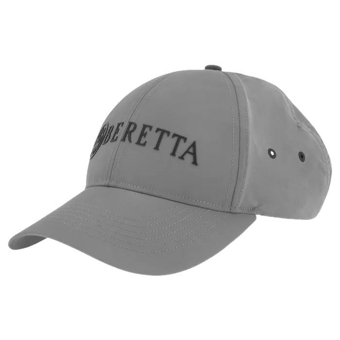 ベレッタ 撥水・紫外線防止機能付きハット（グレー）/Beretta Peak Performance Hat クレー射撃