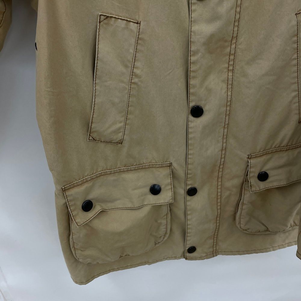 BARBOUR バブアー ジャケット 36 ベージュ系 ダブルジップ&スナップ