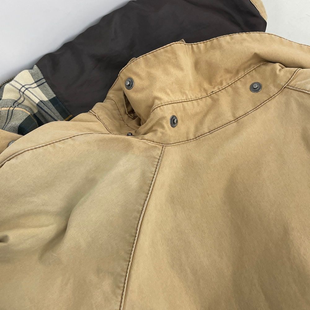 BARBOUR バブアー ジャケット 36 ベージュ系 ダブルジップ&スナップ