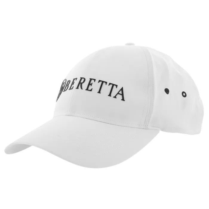 ベレッタ 撥水・紫外線防止機能付きハット（ホワイト）/Beretta Peak Performance Hat クレー射撃