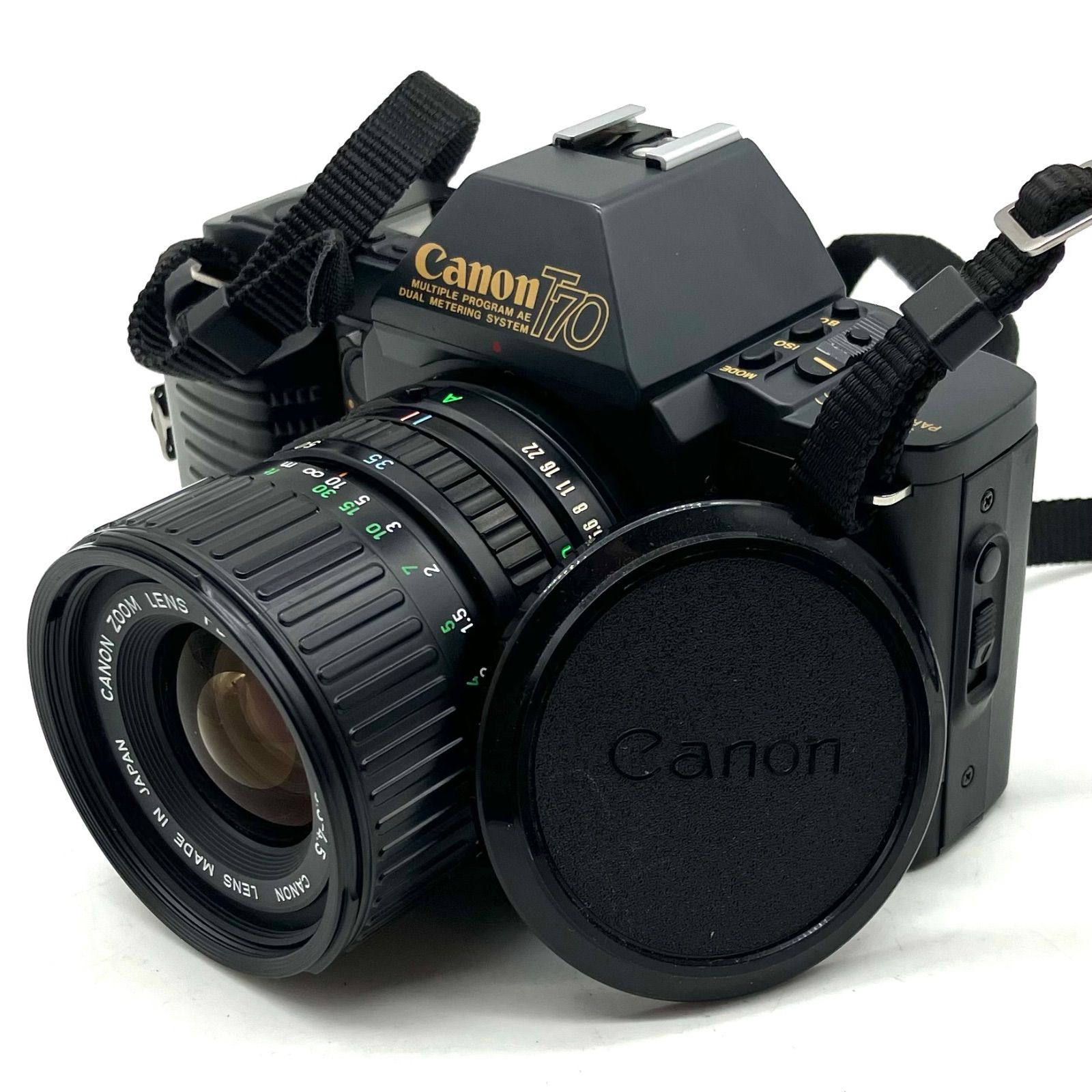 FA619【お買い得】Canon T70 フィルムカメラ ＋ ズームレンズ FD 35-70
