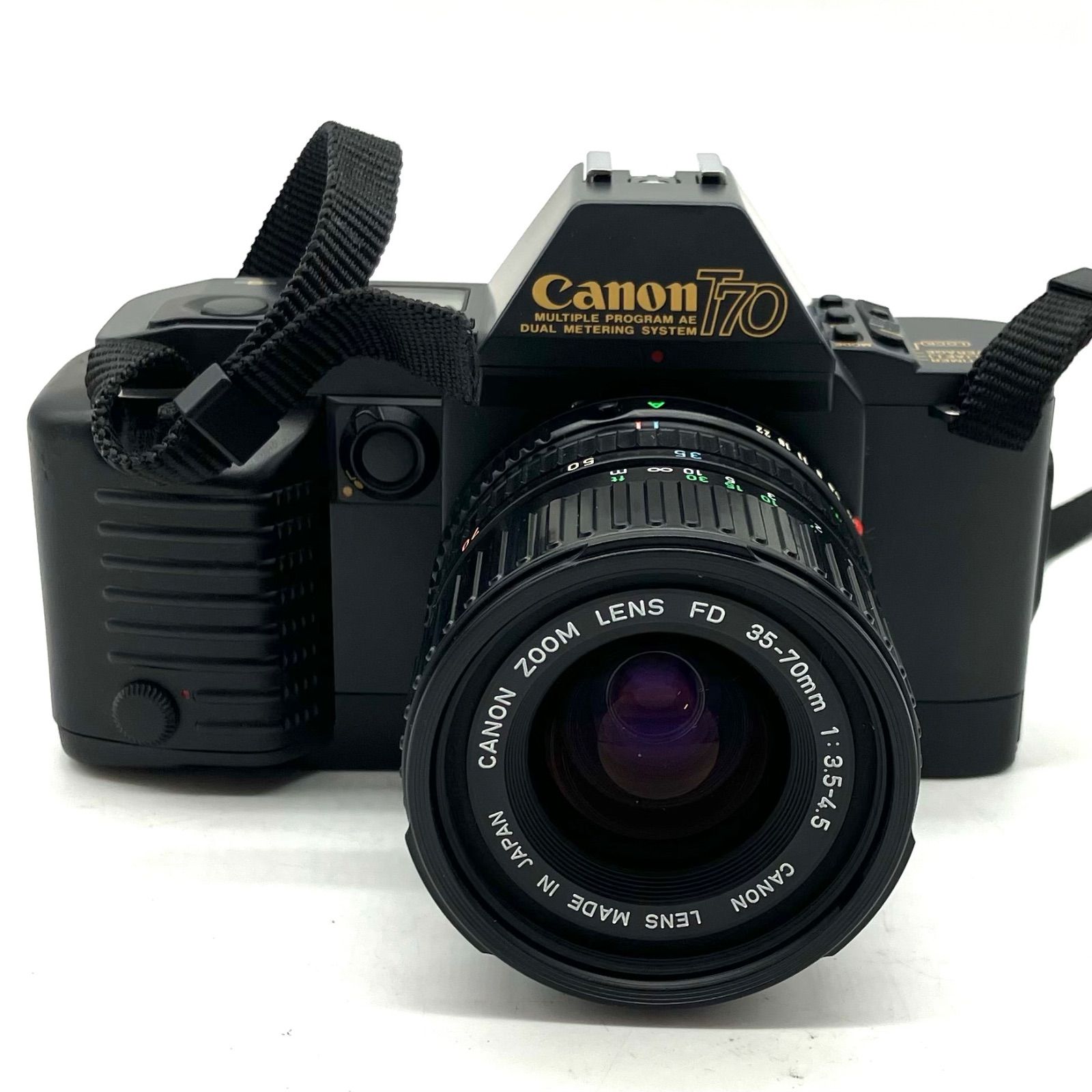 FA619【お買い得】Canon T70 フィルムカメラ ＋ ズームレンズ FD 35-70
