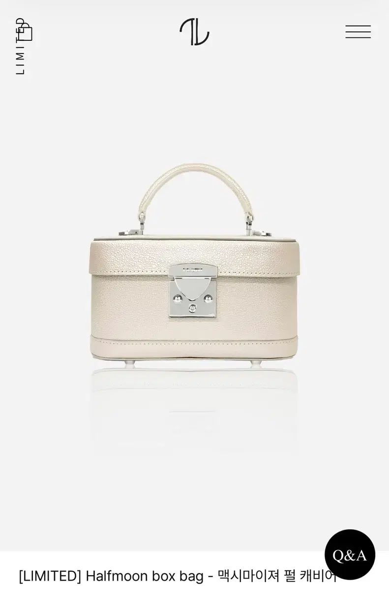 THE LAURENT ハーフムーン マキシ マイ パール キャビア 限定モデル 1回着用