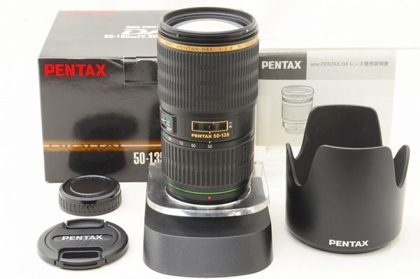 ☆極上美品☆ ペンタックス smc PENTAX-DA 50-135mm F2.8 ED IF SDM 元箱 付属品 ♯26052101