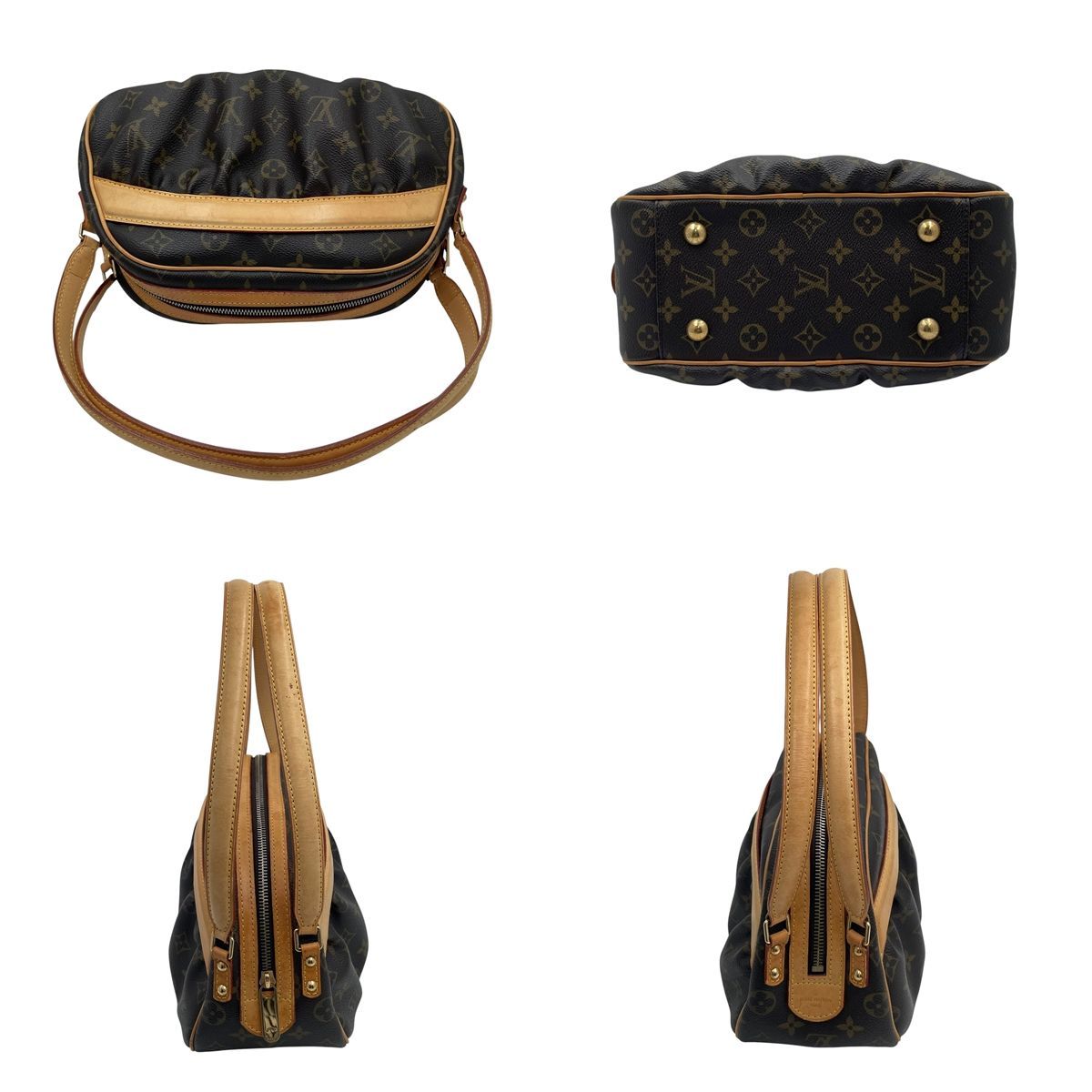 中古】 LOUIS VUITTON ルイ・ヴィトン M40057 モノグラム クララ