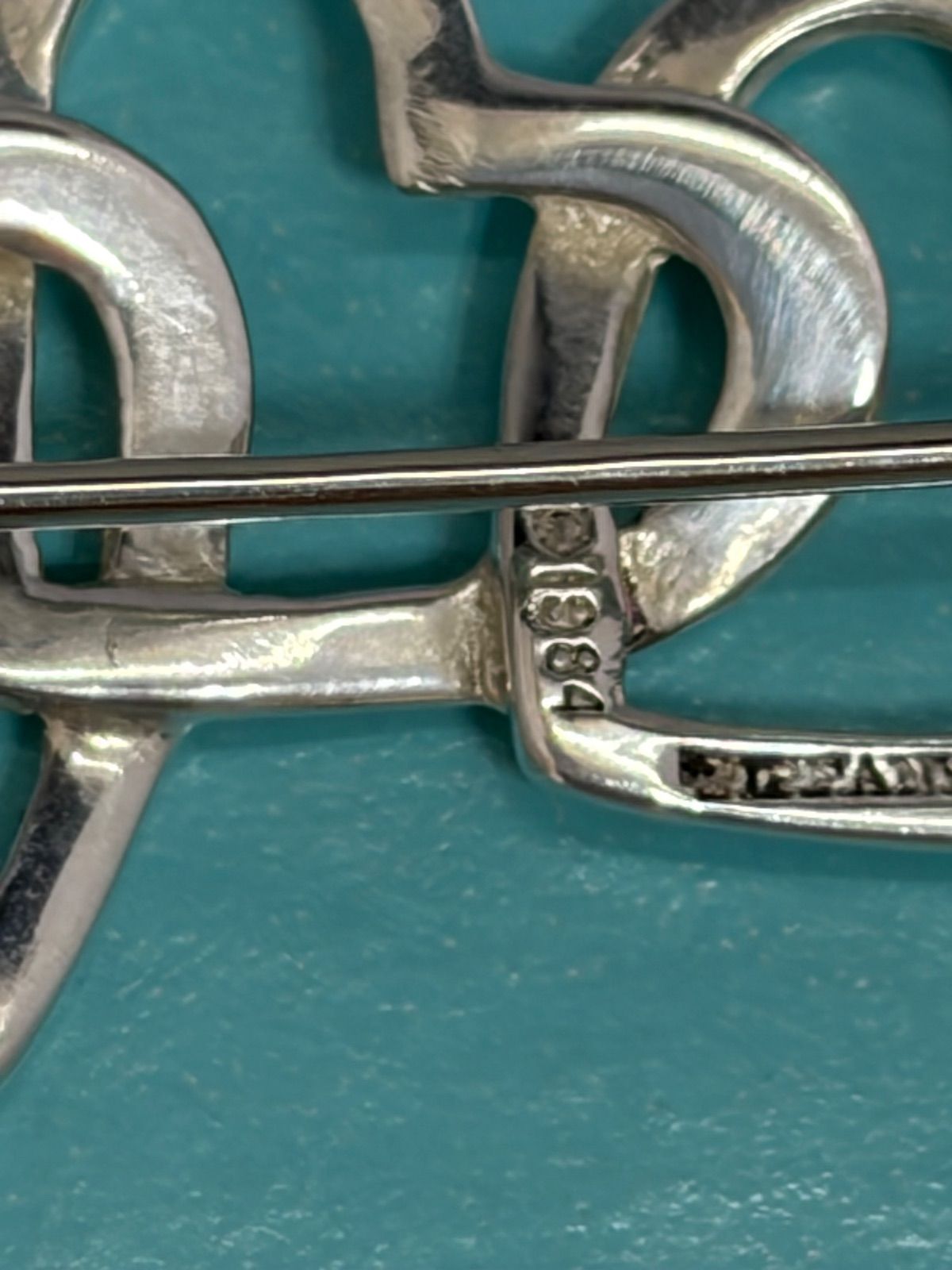TIFANNY&Co. ティファニー トリプルオープンハート ブローチ STERLING