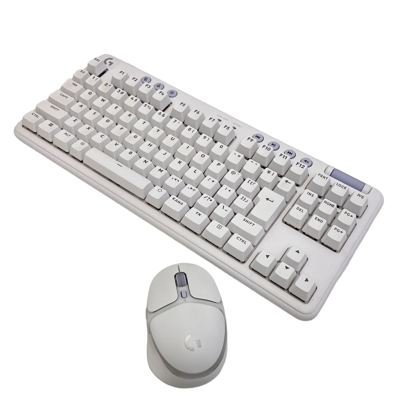 Logicool ロジクール G715 YR0085 G705 MR0093 ワイヤレス ゲーミング キーボード マウスセット 中古 Z11216627