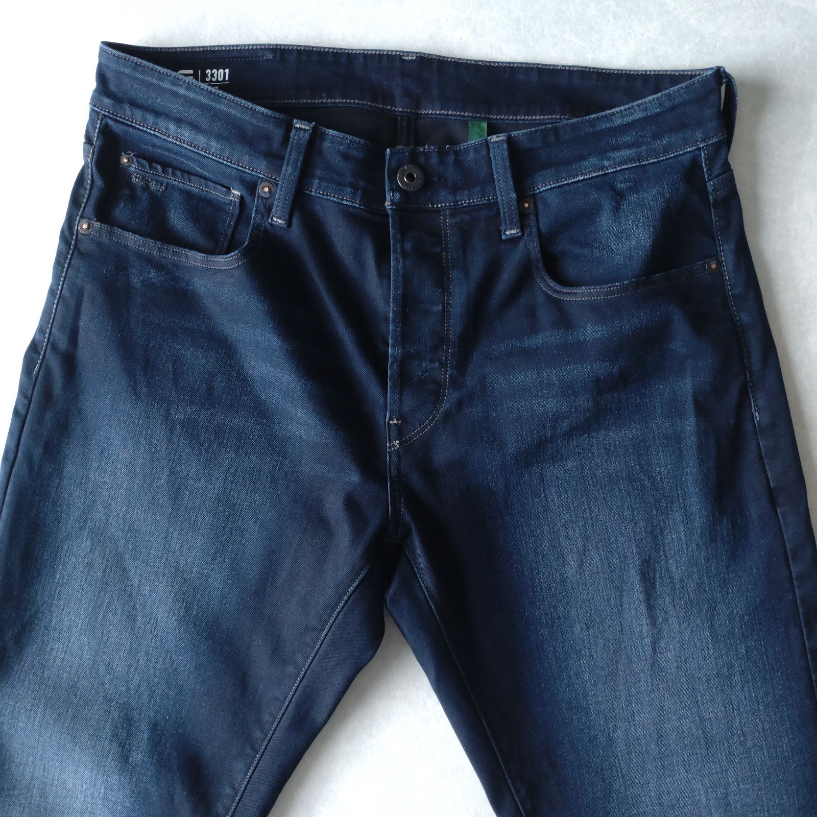 □古着 G-STAR RAW ジースターロゥ 3301 SLIM ジーンズ デニムパンツ 
