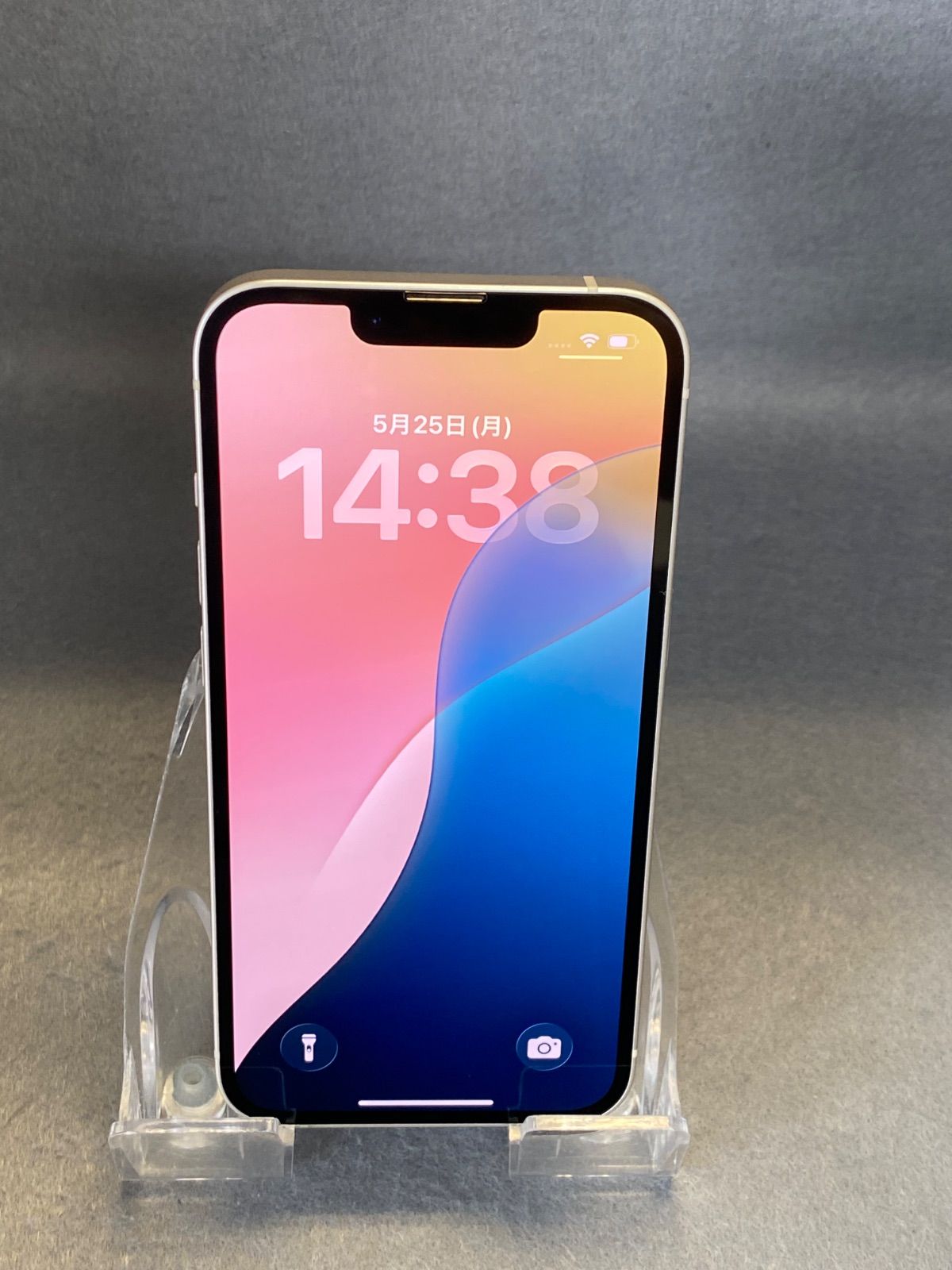 超美品　国内版　SIMフリー　iPhone13 128GB スターライト色