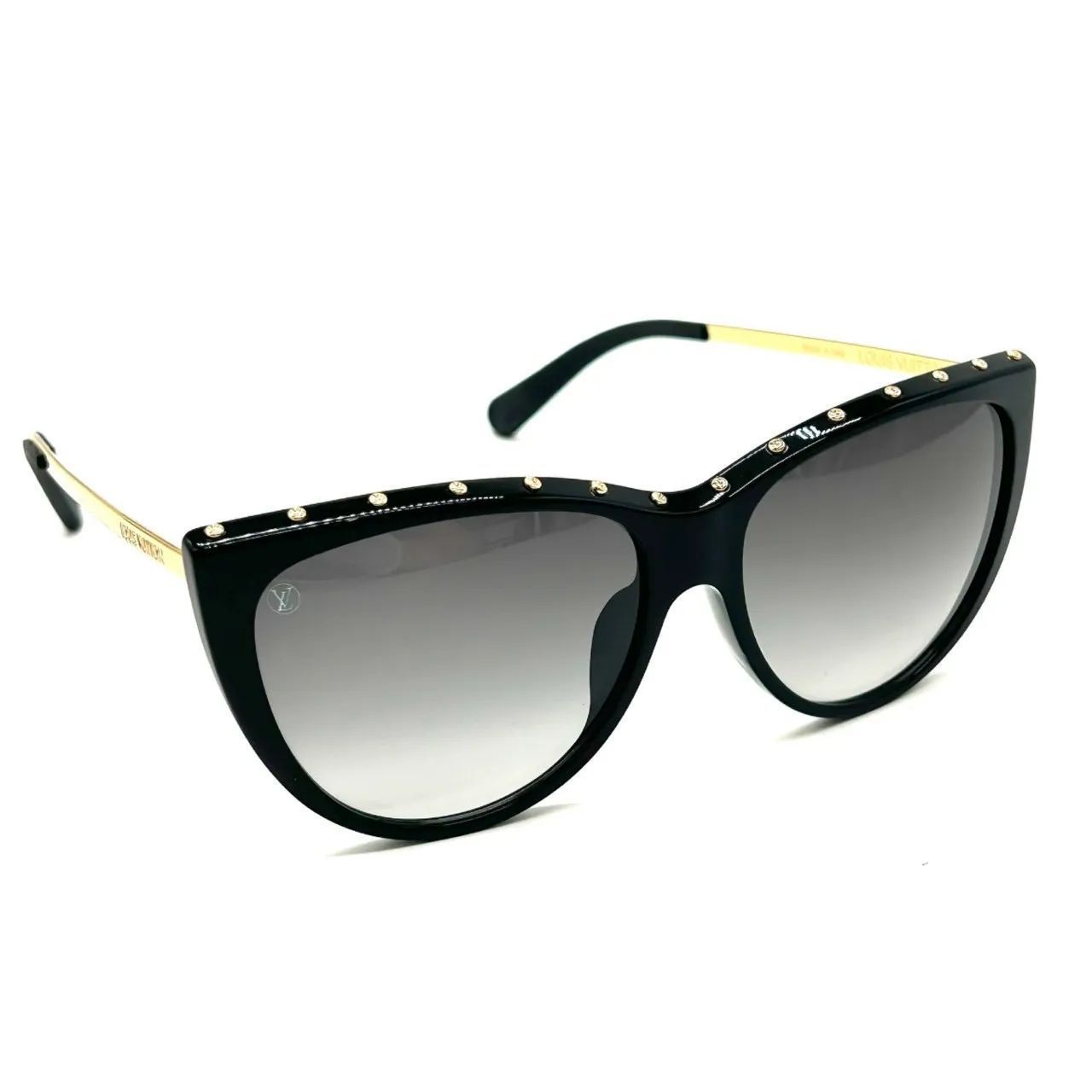 LOUIS VUITTON ルイヴィトン サングラス ラブーム ブラック Z1036E 56□15 145 レディース ゴールド ギフト プレゼント
