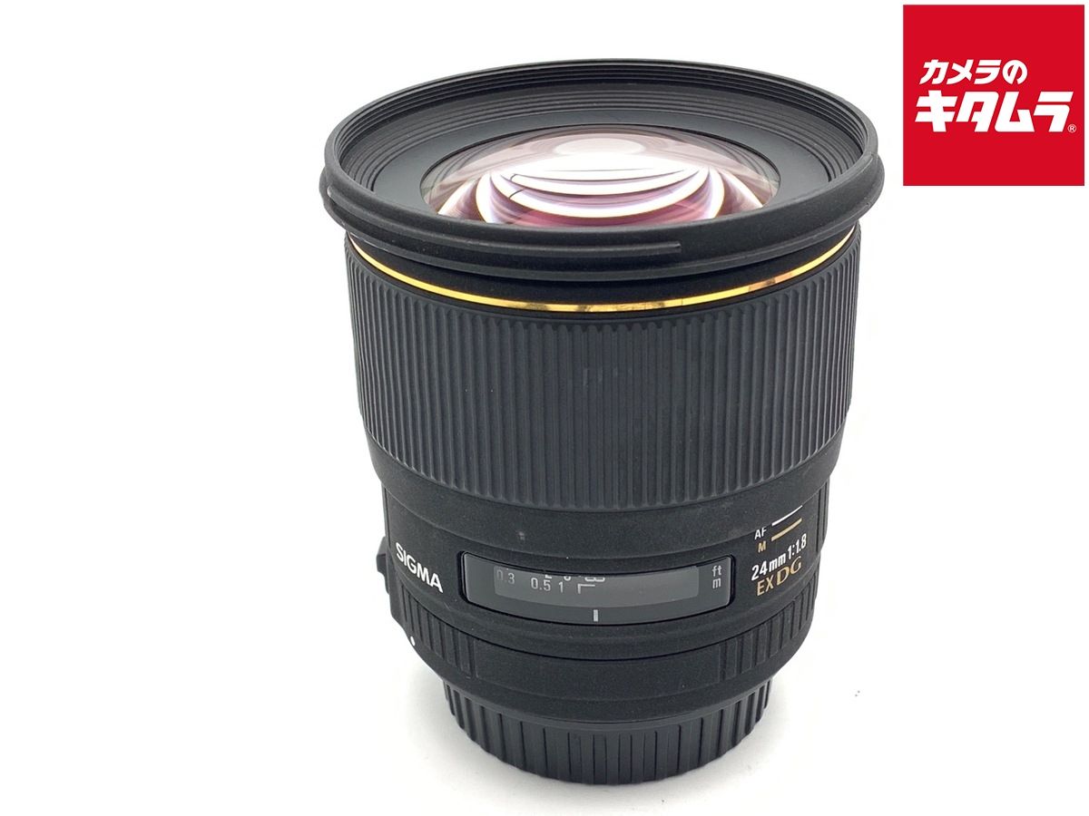 【中古】 【並品】 シグマ 24mm F1.8 EX DG ASP MACRO キヤノン用