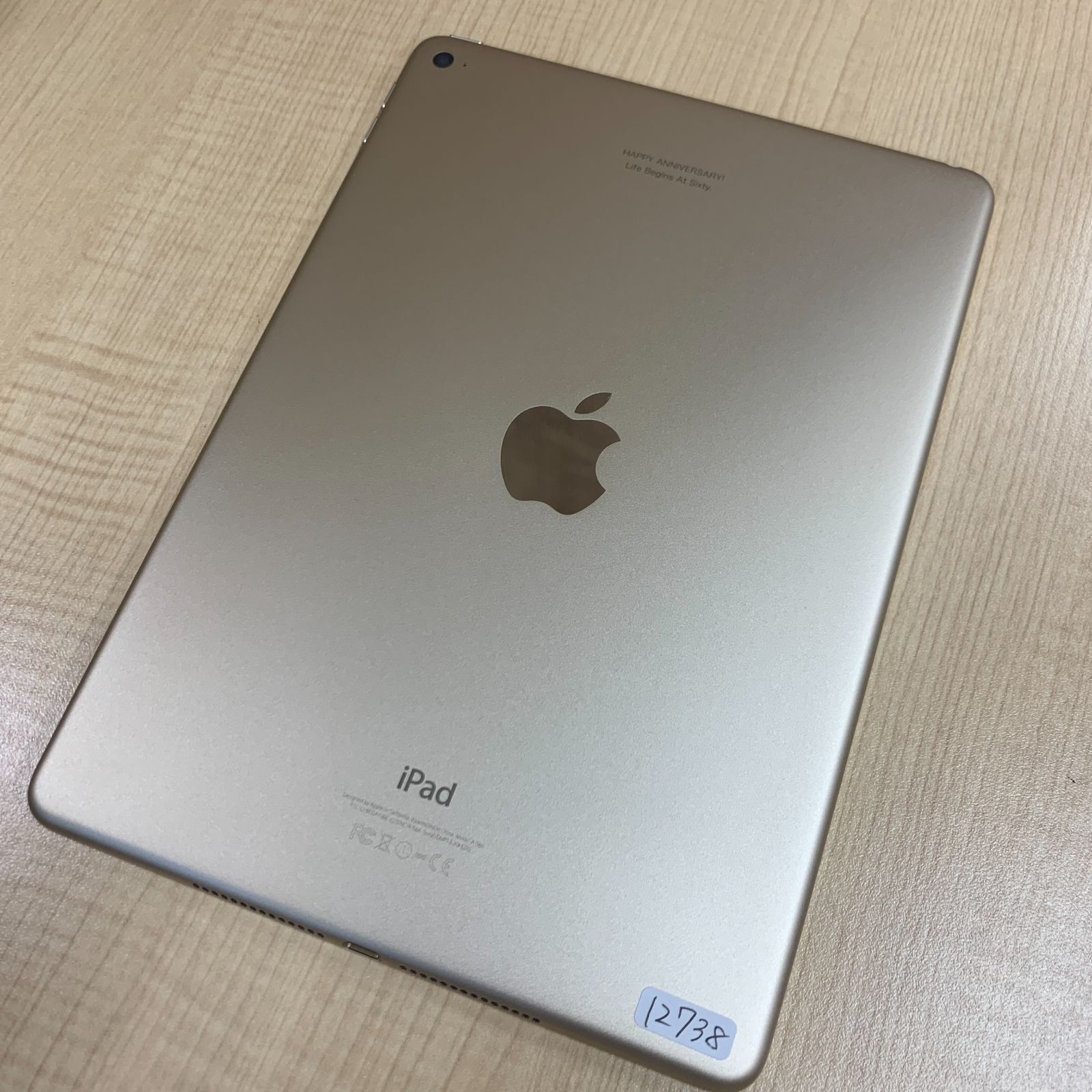 【新品バッテリー】iPadAir2 32GB本体 シルバーWiFiモデル 美品 iPadAir2 本体 32GB ゴールド Wi-Fiモデル 【バッテリー95