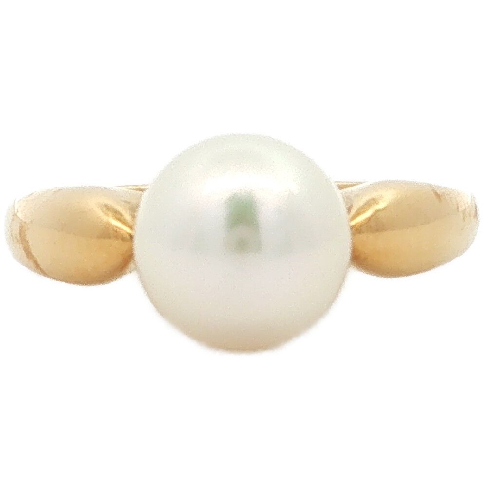 8.2mm MIKIMOTO ミキモト リング 指輪 K18YG/750-4.8g 10.5号 #50.5 イエローゴールド 【♀】【A】【レディース】★■614410【中古】 110,500円