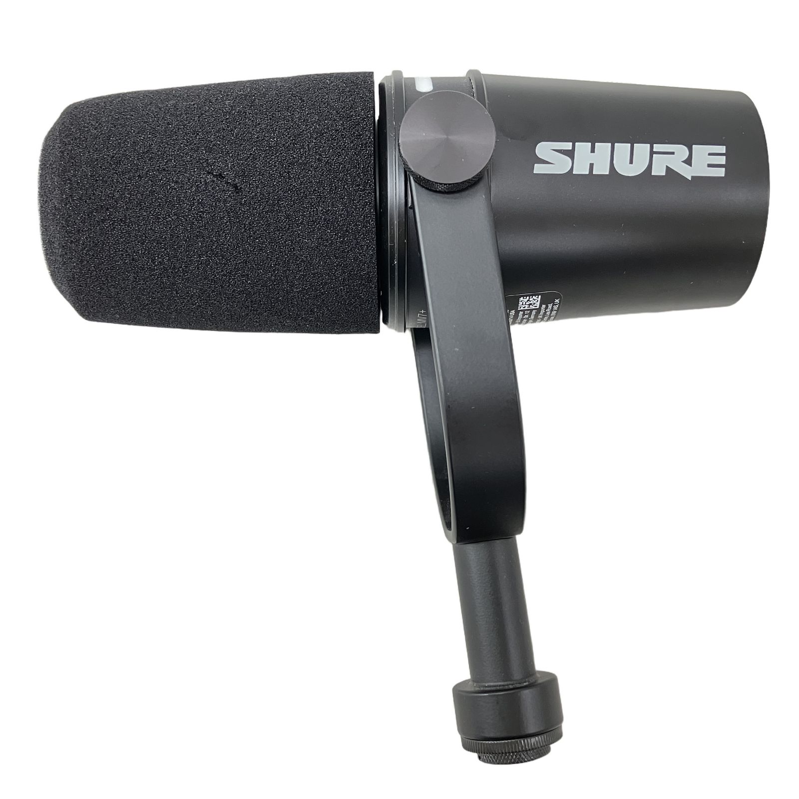 SHURE MV7+ ポッドキャストマイクロホン USB/XLR接続 ダイナミックマイク 音響機材 配信 PC周辺機器 シュア 中古 H11240071