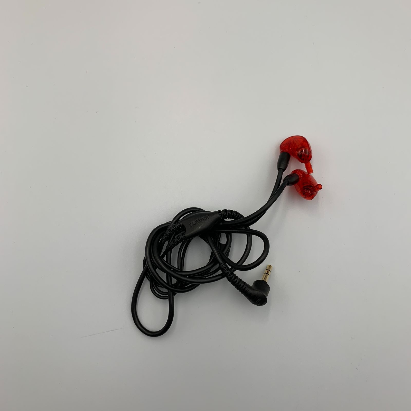 SHURE シュア SE215SPE-RD-A レッド 赤 有線イヤホン カナル型 高遮音