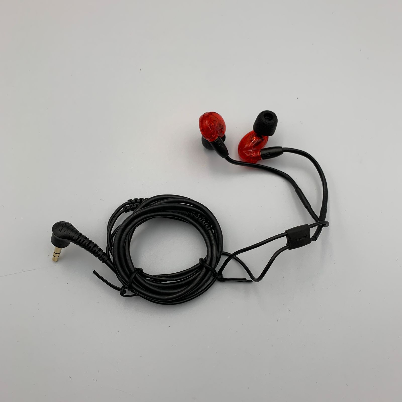 SHURE シュア SE215SPE-RD-A レッド 赤 有線イヤホン カナル型 高遮音