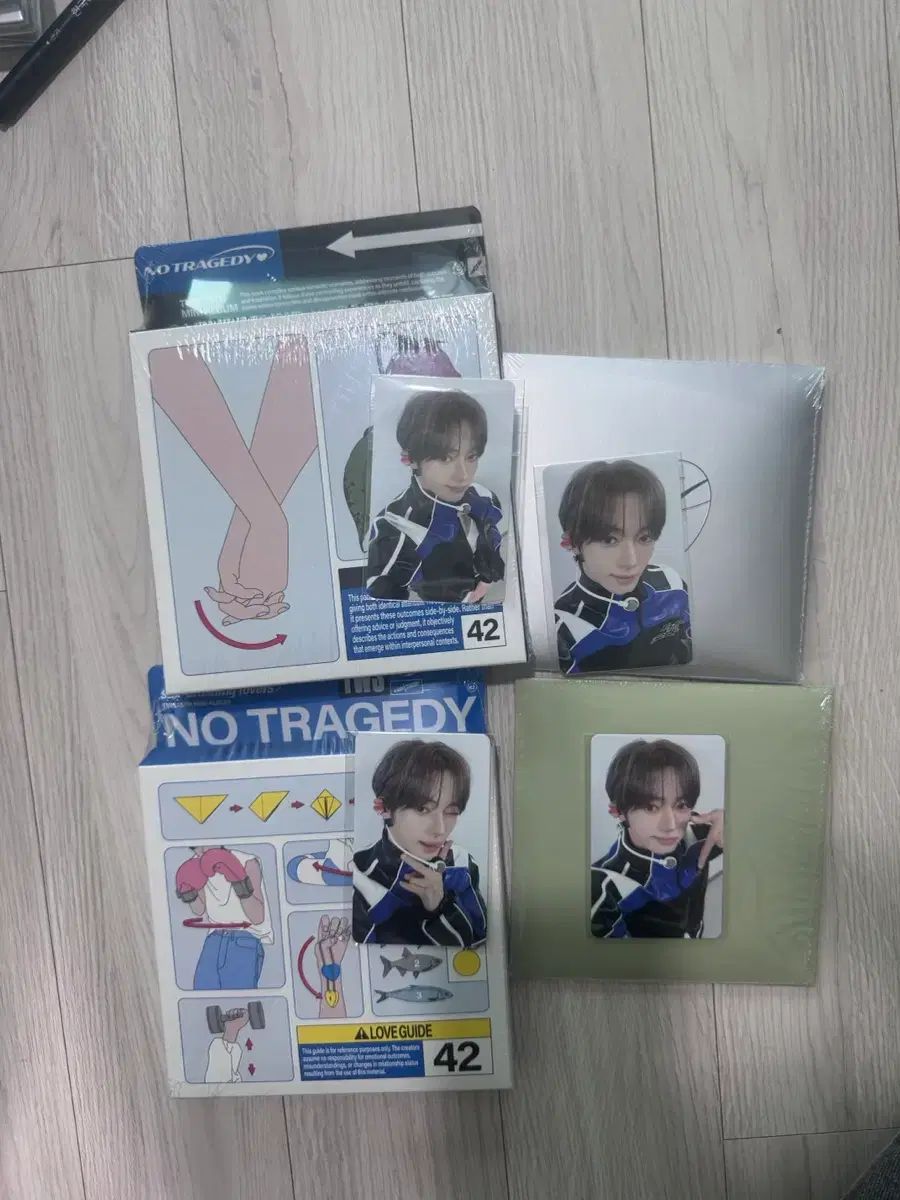 tws TRAGEDY 2次 LUCKY DRAW ハンジン セット