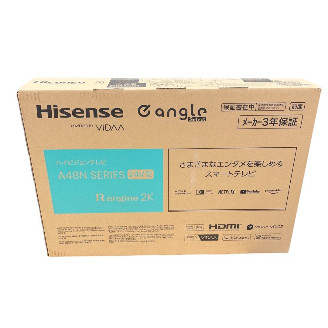 Hisense 24型液晶テレビ 24A48N ハイセンス