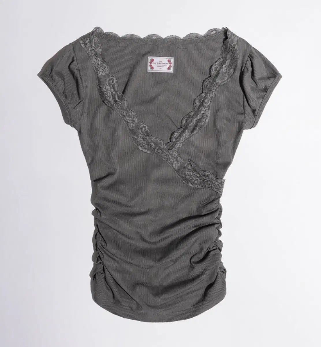 SCULPTOR レーストリム ラップTシャツ