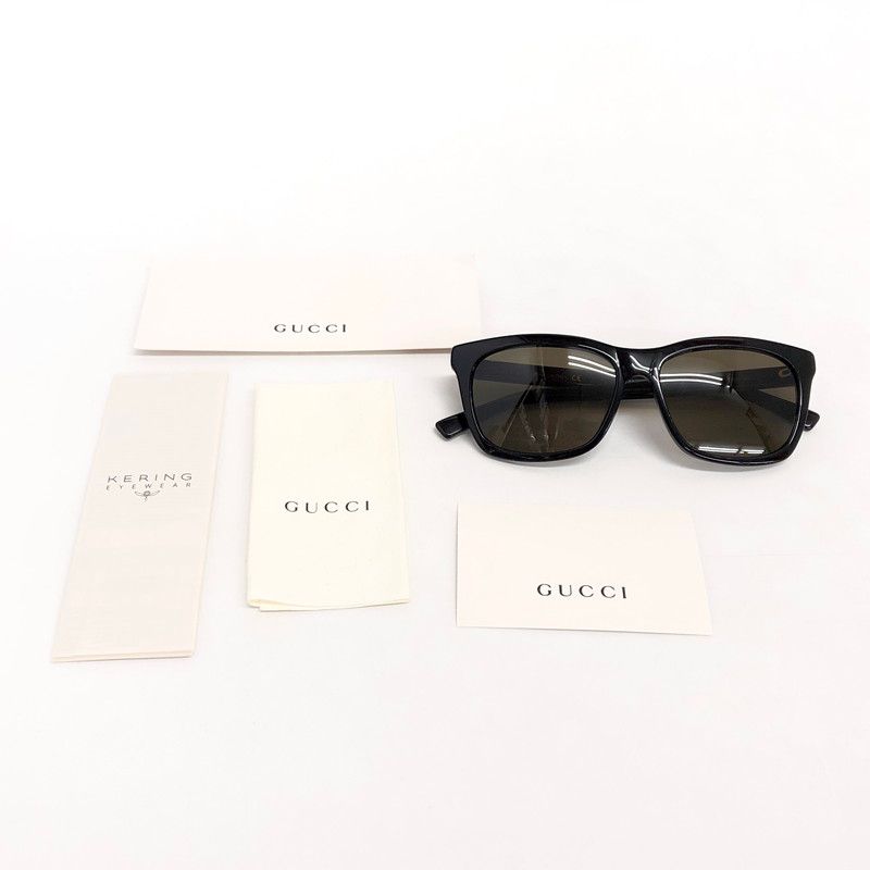 美品GUCCIサングラス　 本日ご購入で本日中に発送いたします＾＾ 中古品】 GUCCI グッチ SUNGLASSES GG0449S サングラス アイウェア