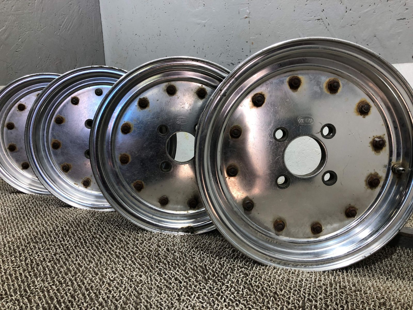 スピードスター マークⅠ 12×5J 4H PCD101.65 ET+26 4本 136 ホイール (沖縄県・離島は発送不可)
