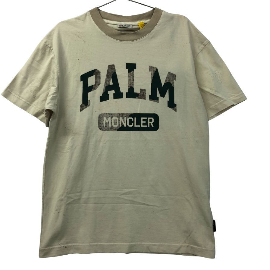 パームエンジェルス モンクレール コラボ C-SCOM-23-4827 I209L8C00002 M3637 メンズ サイズ M ベージュ ANGELS Palm Angels MONCLER 【AFB5】