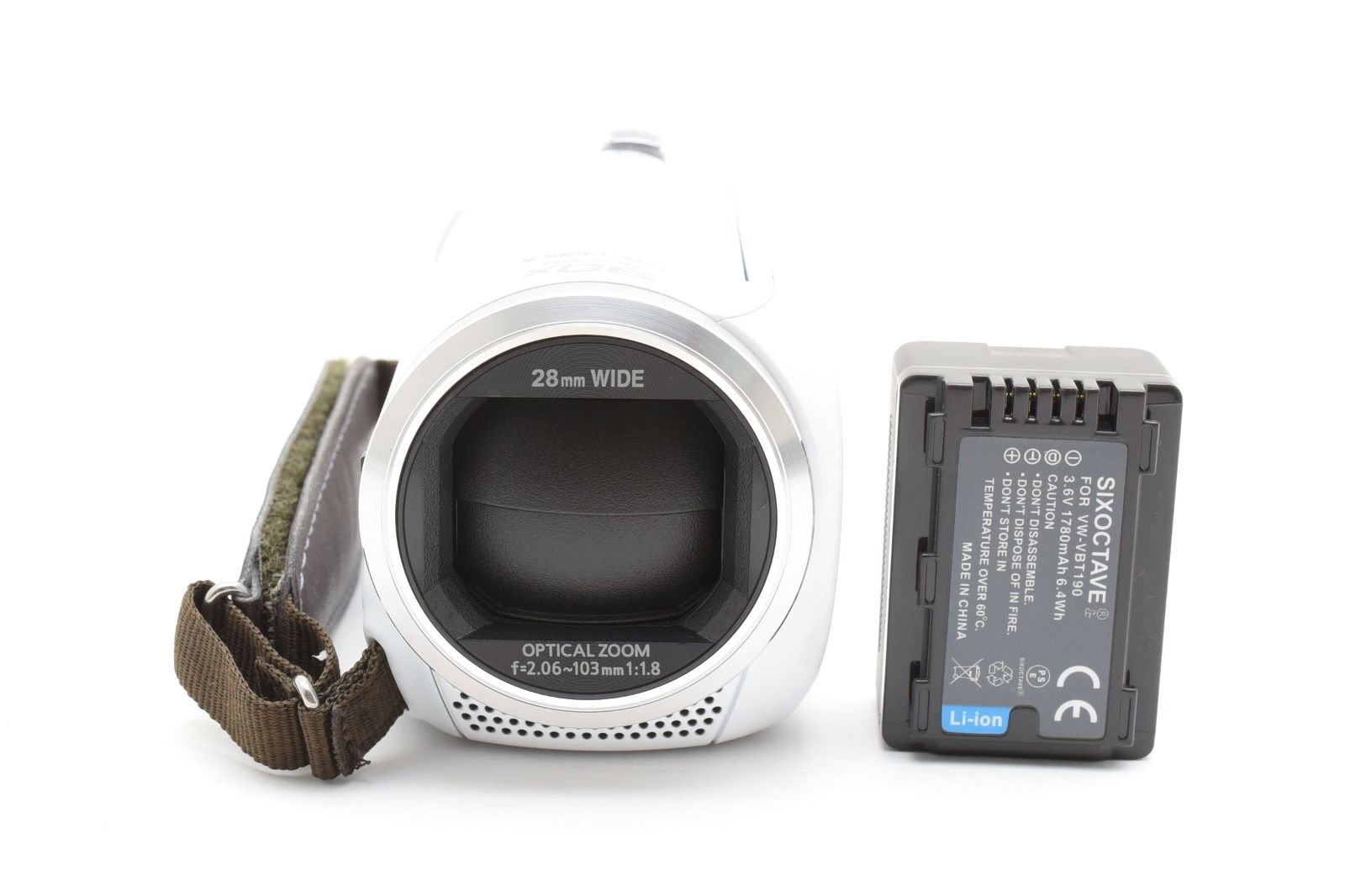 ☆極上美品☆ パナソニック Panasonic HC-V230M ホワイト ビデオカメラ