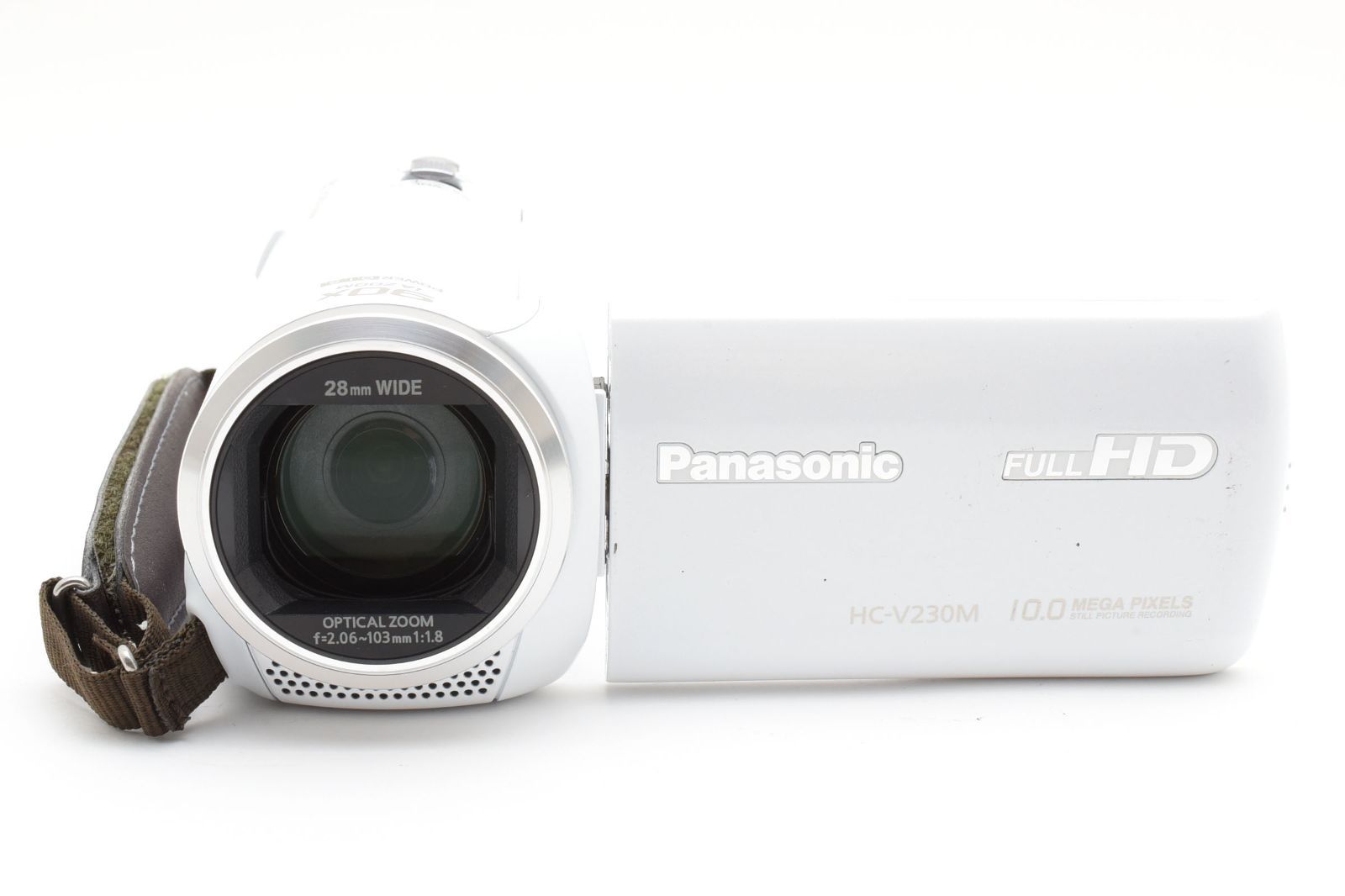 ☆極上美品☆ パナソニック Panasonic HC-V230M ホワイト ビデオカメラ