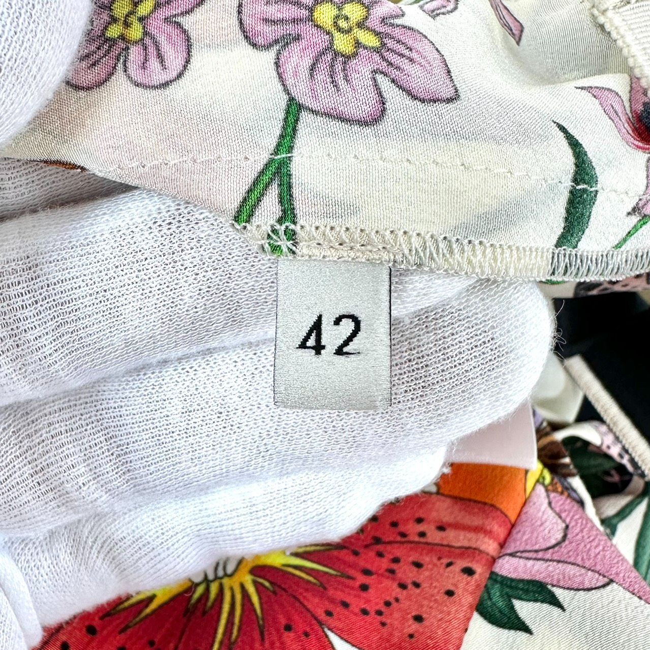 返品OK】良品 GUCCI グッチ フローラ スネーク シルクスカート 42