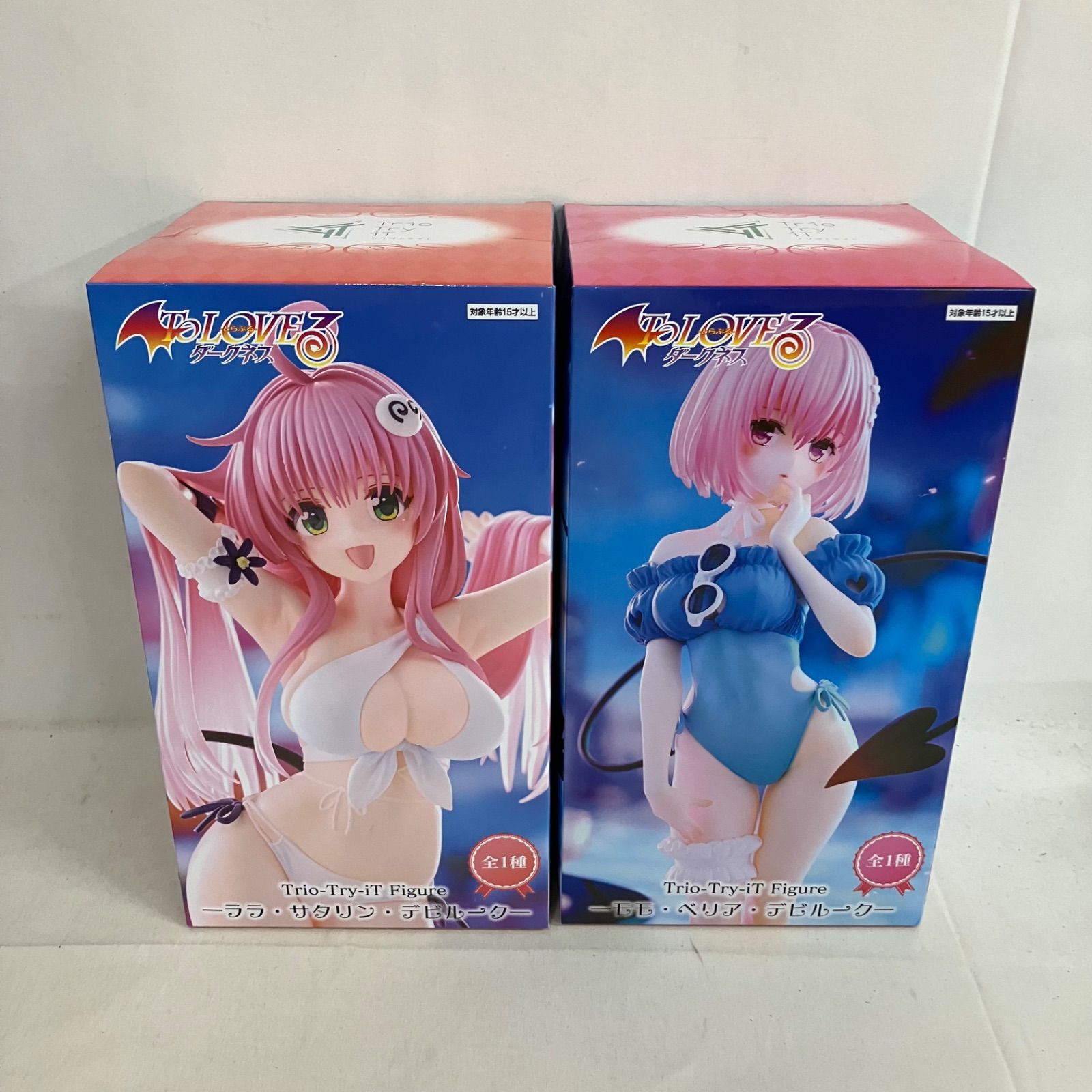 To LOVE Trio-Try-iT Figure モモ 12体セット To LOVEる Trio-Try-it フィギュアセット 闇、モモ 新品未開封 - メルカリ