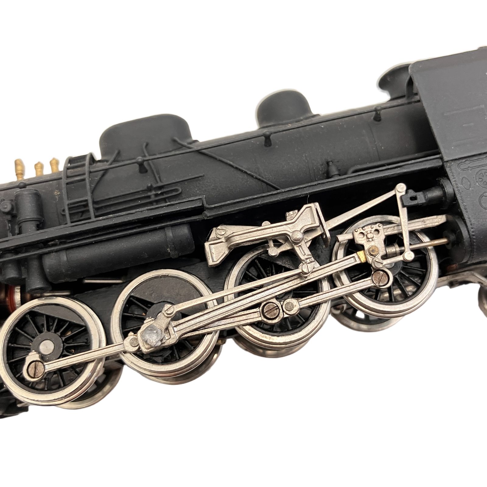 メーカー不明 D6064 蒸気機関車 HOゲージ 鉄道模型 ジャンク Z11284702