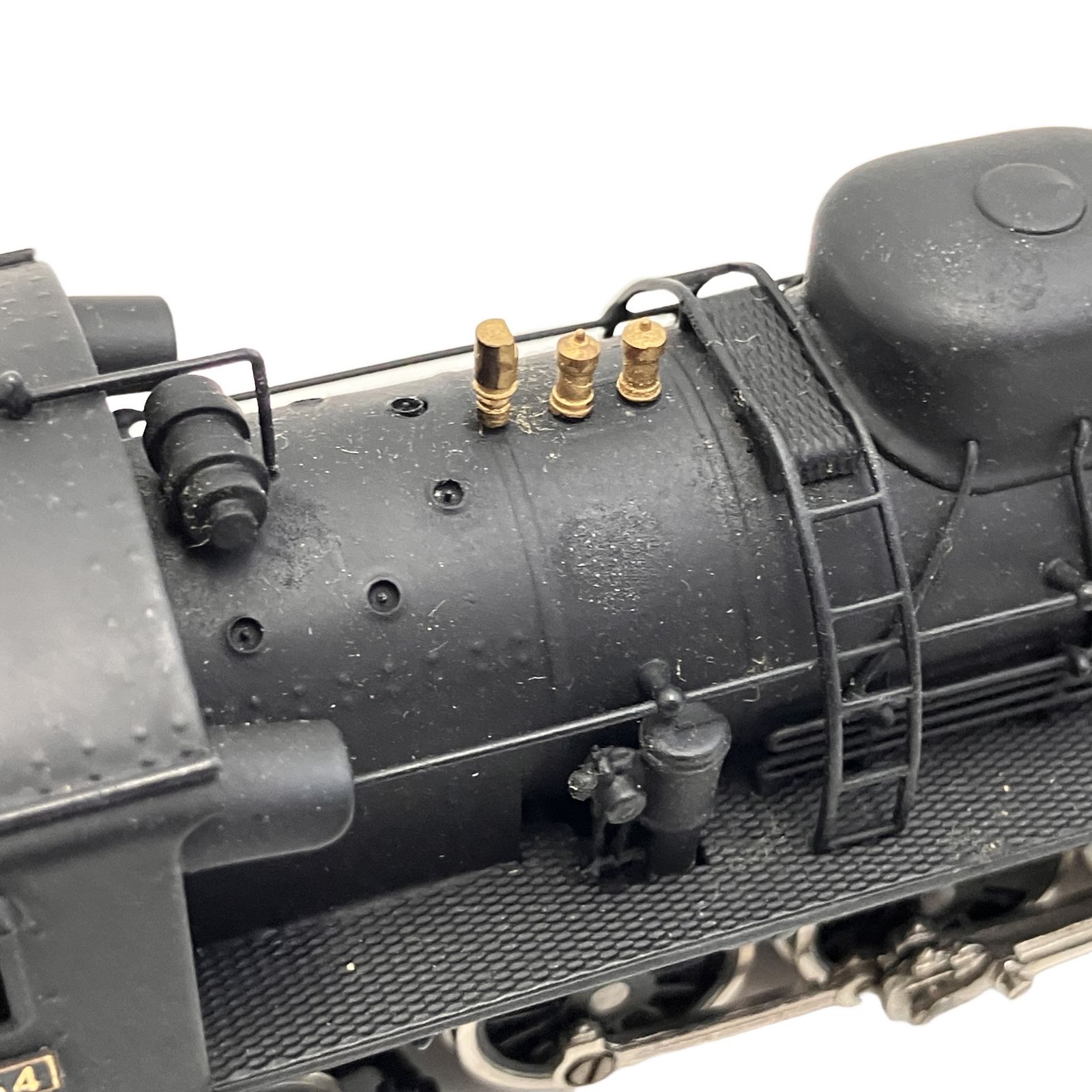 メーカー不明 D6064 蒸気機関車 HOゲージ 鉄道模型 ジャンク Z11284702