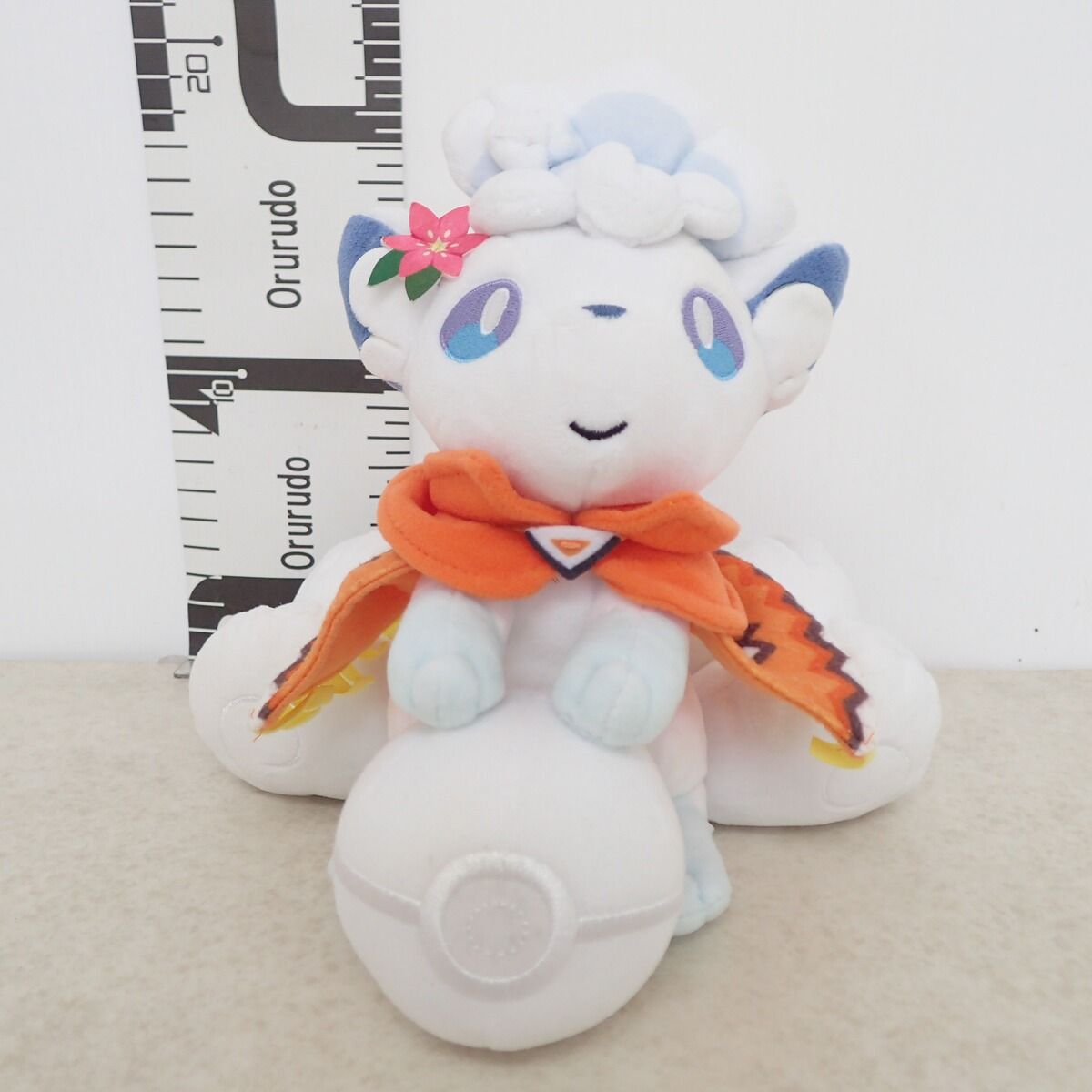 ポケモンセンター ぬいぐるみ 雪まつりのアローラロコン 紙タグ無