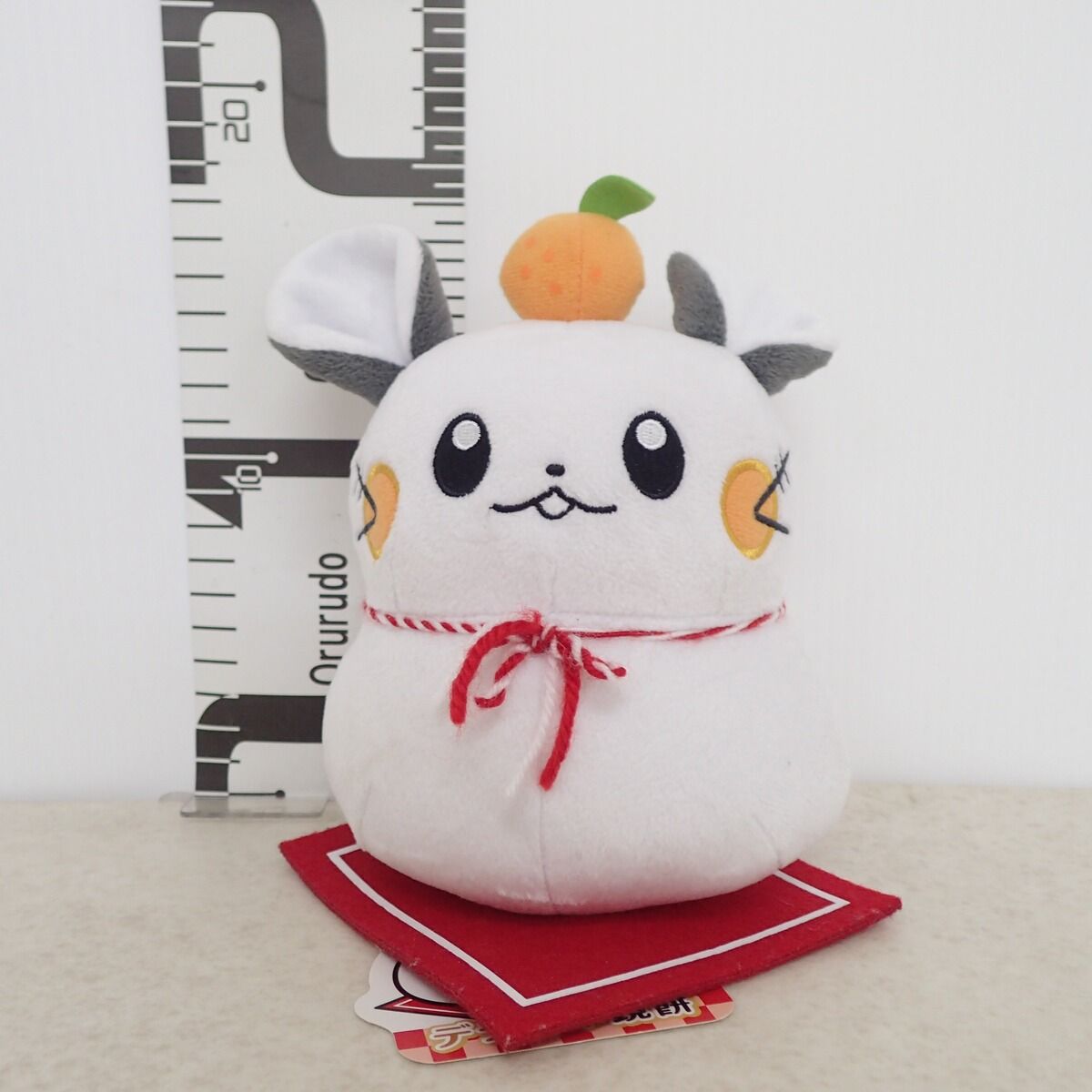 ポケモンセンター ぬいぐるみ デデンネ鏡餅 紙タグ付き