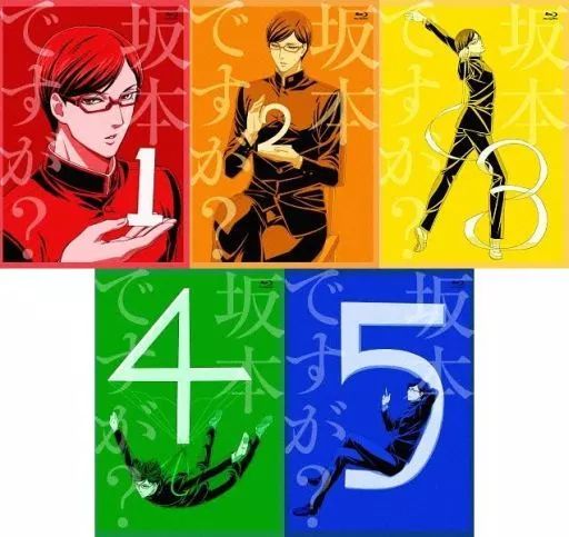【中古】アニメBlu-ray Disc 坂本ですが? 初回版 全5巻セット