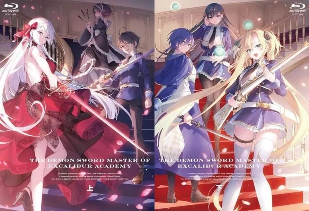 【中古】アニメBlu-ray Disc 聖剣学院の魔剣使い 上下巻セット
