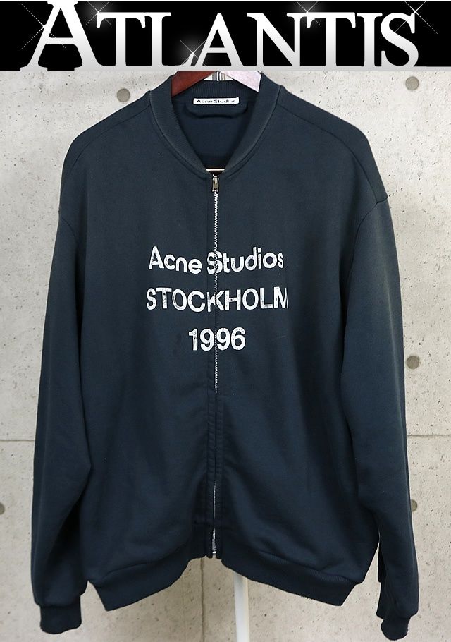 Acne Studios 銀座店 アクネ ストゥディオズ LOGO ZIP SWEATER ジップ