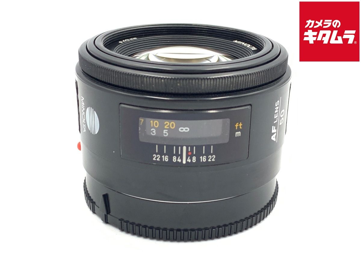 【中古】 【並品】 ミノルタ（MINOLTA）AF 50/1.4 旧