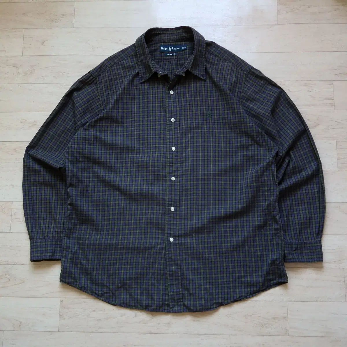 ヴィンテージ ポロ ラルフローレン BIG CHECK シャツ