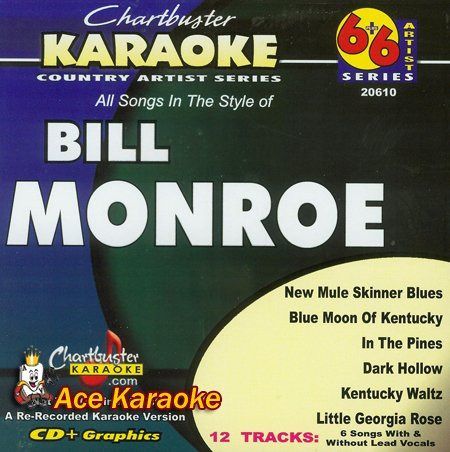 【CD】Karaoke: Bill Monroe