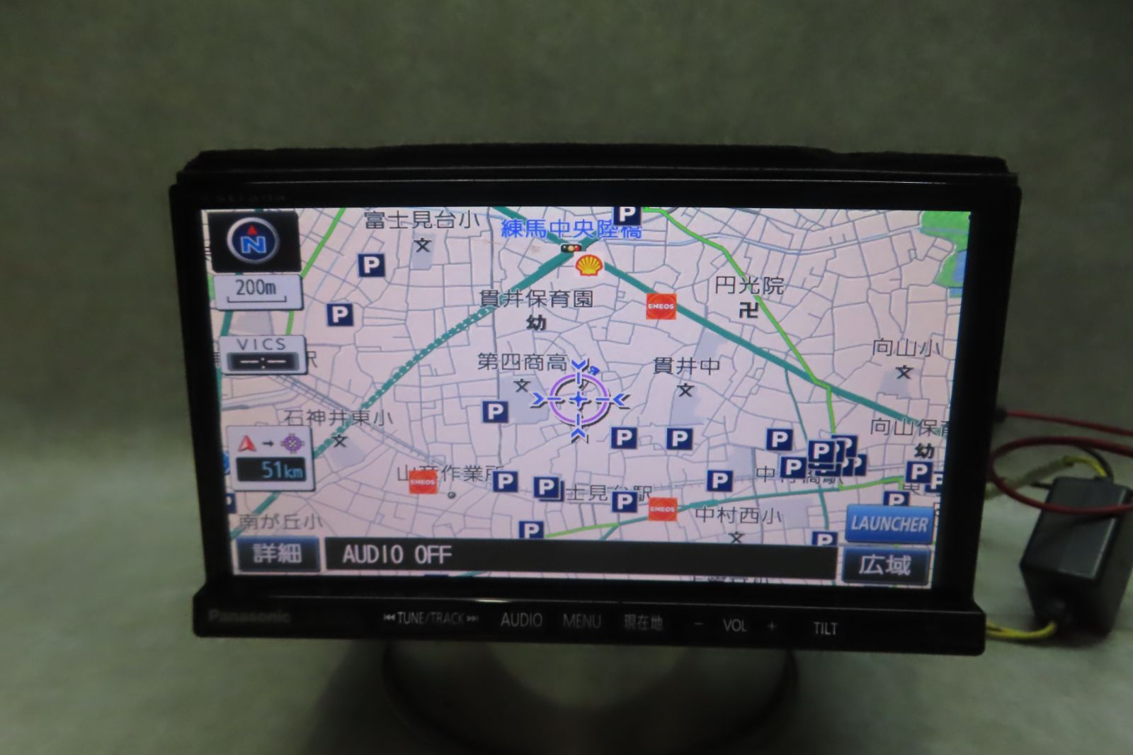 F6573/パナソニック CN-R300D メモリーナビ 地図2013年 Bluetooth内蔵