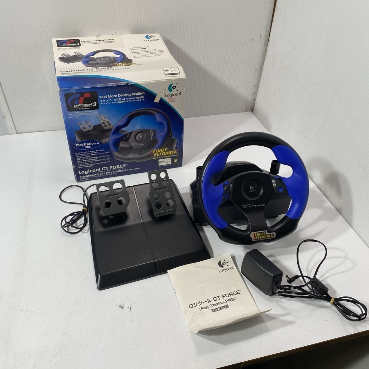 箱付き】Logicool Logitech GT FORCE PRO E-UD4 LPRC-10000 ハンコン