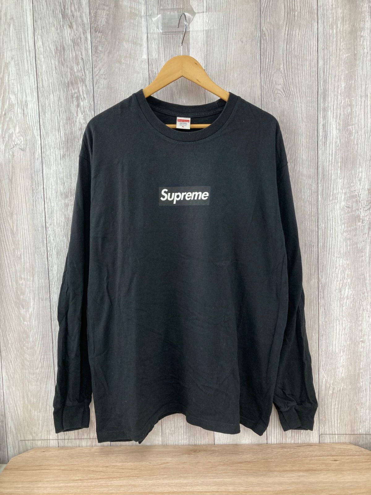 Supreme シュプリーム BOXロゴ ブラック ロンＴ Ｔシャツ 長袖 ＸＬサイズ 平塚店