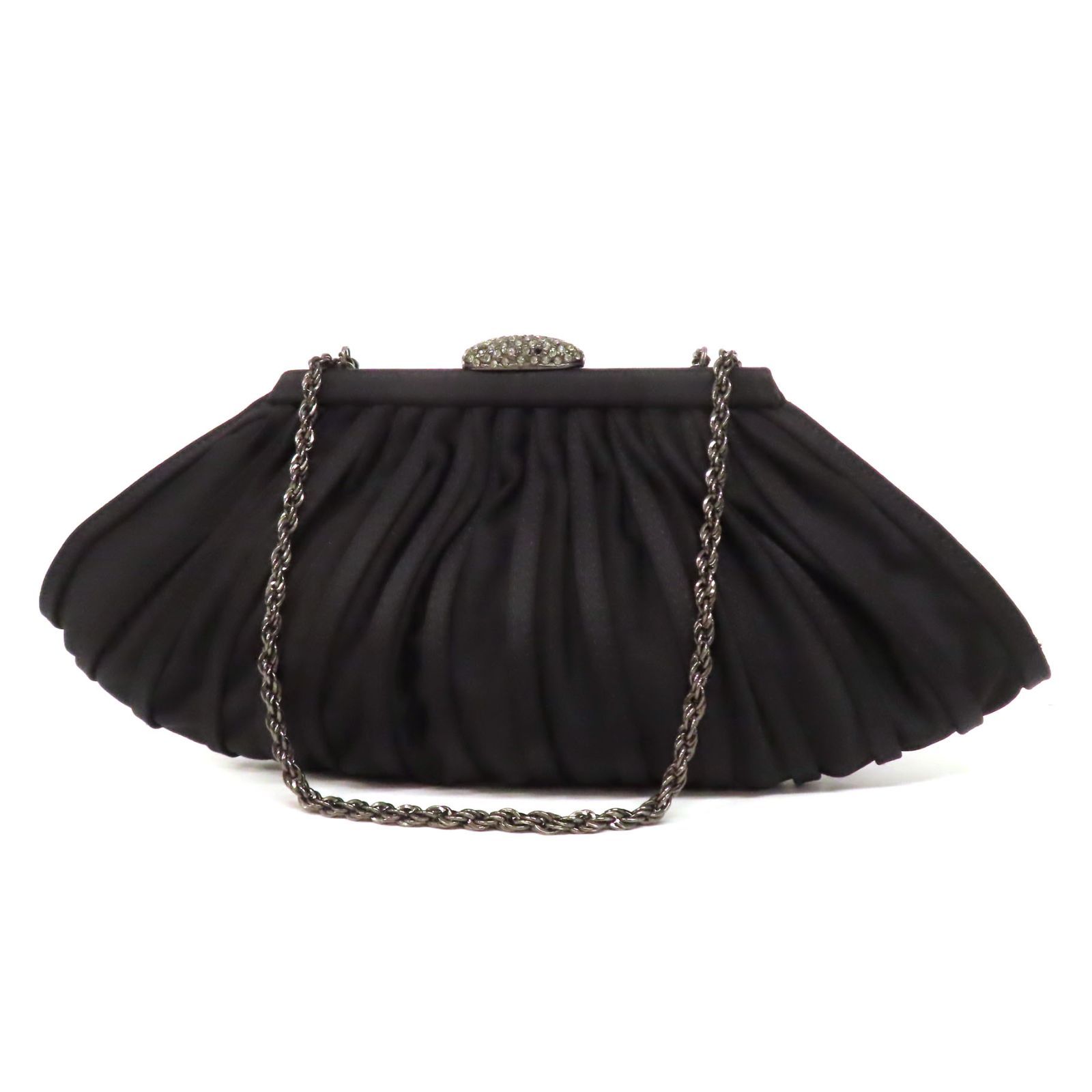 WB26085 美品 RODO ロド 2WAY チェーン ショルダーバッグ クラッチ 