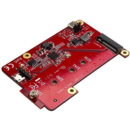 StarTech.com ラズベリーパイ/Raspberry Pi用USB - M.2 SATA変換基板 ラズパイ電子工作/開発ボード PIB2M21ts 5e802ae6