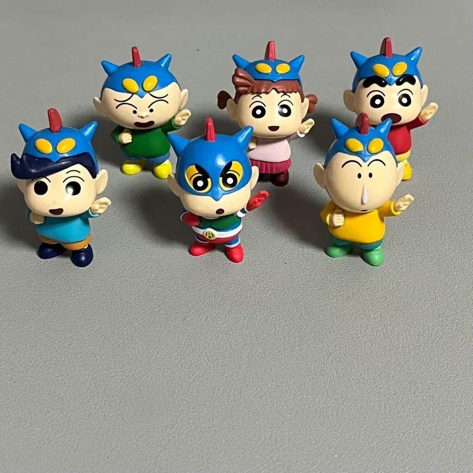 クレヨンしんちゃん アクション仮面 ガチャ 6種 セット レア含む